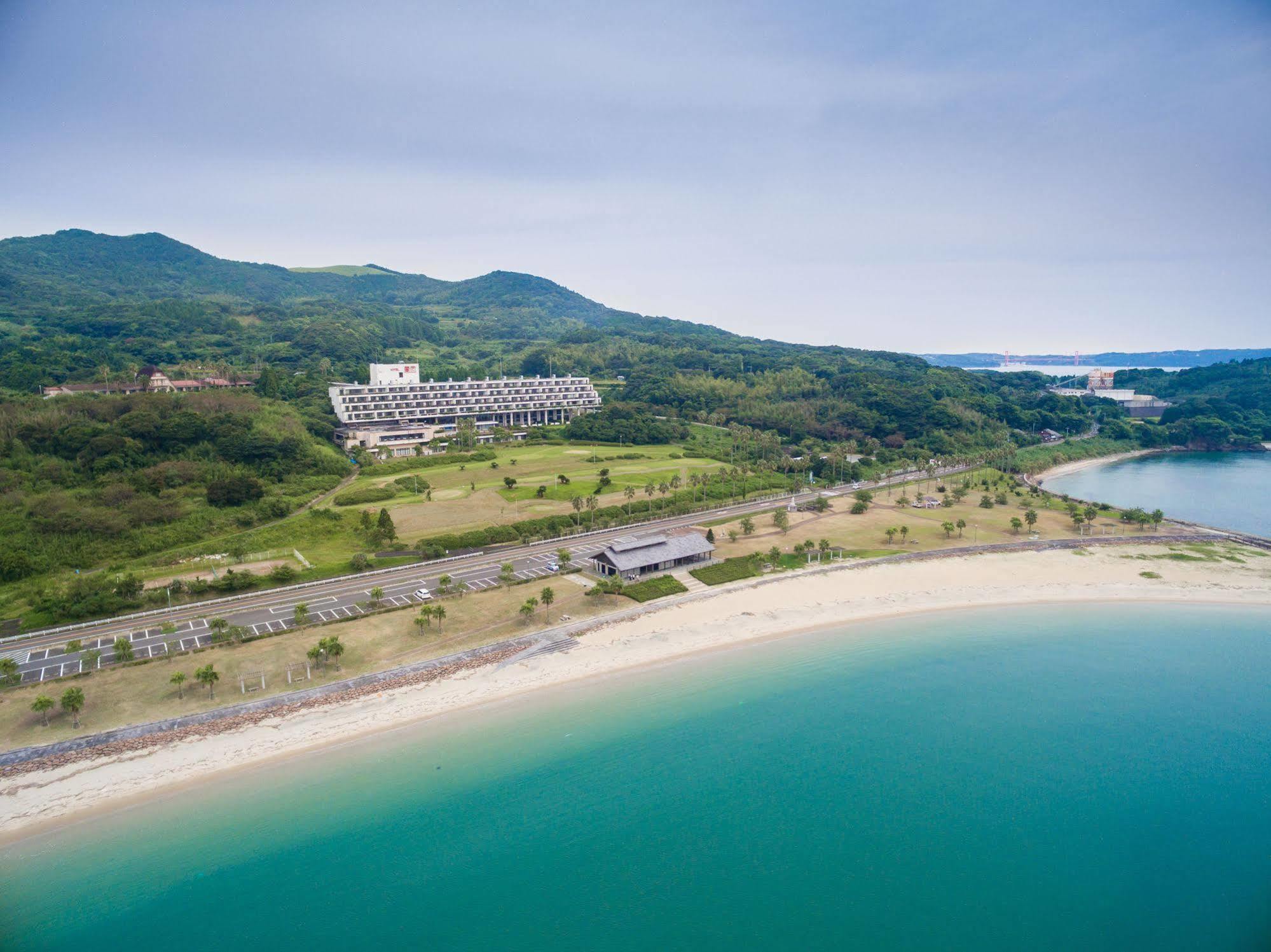 佐贺县汤快度假集团平戸千里ヶ浜温泉兰风酒店 平戸市 外观 照片