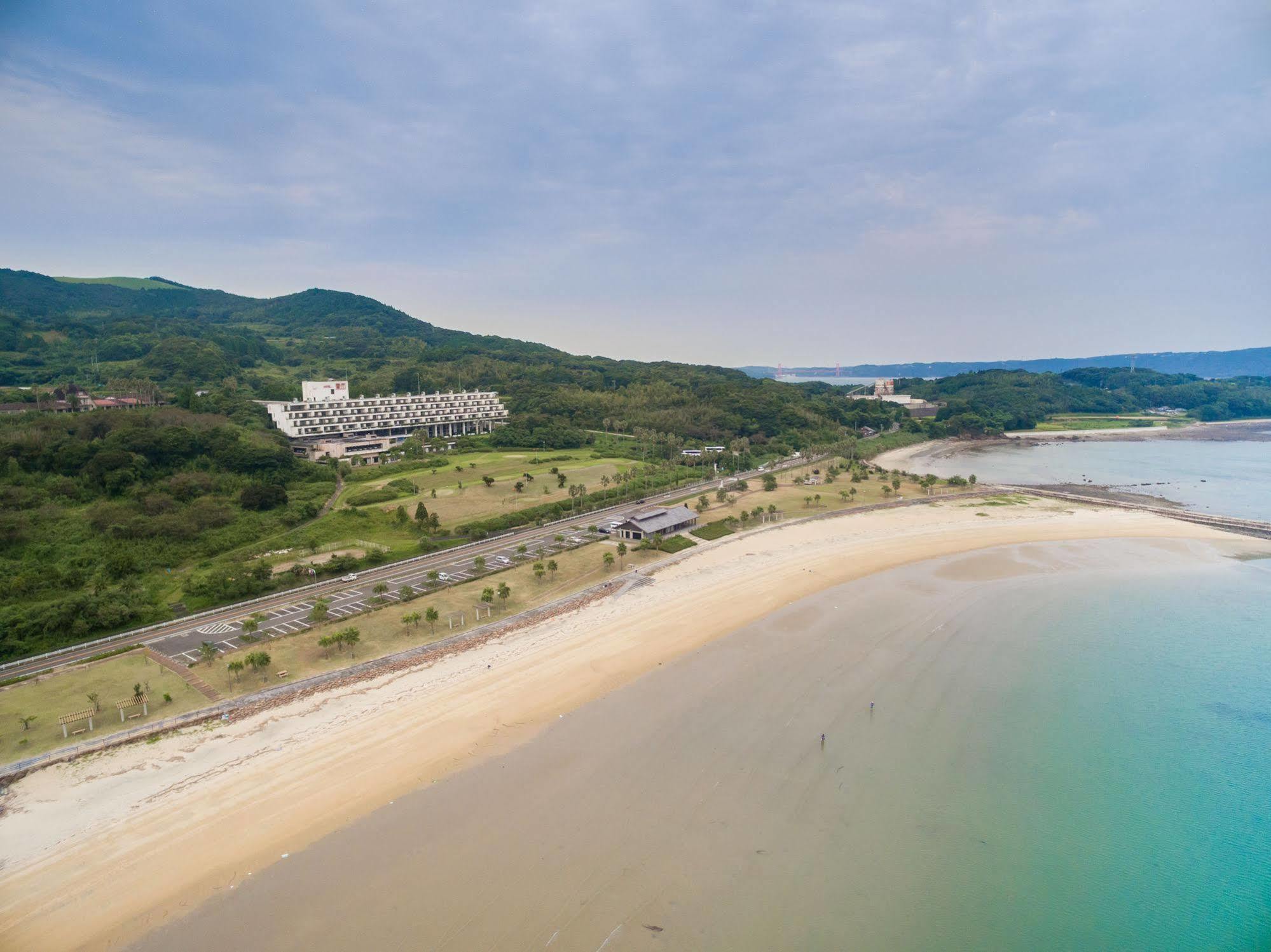佐贺县汤快度假集团平戸千里ヶ浜温泉兰风酒店 平戸市 外观 照片