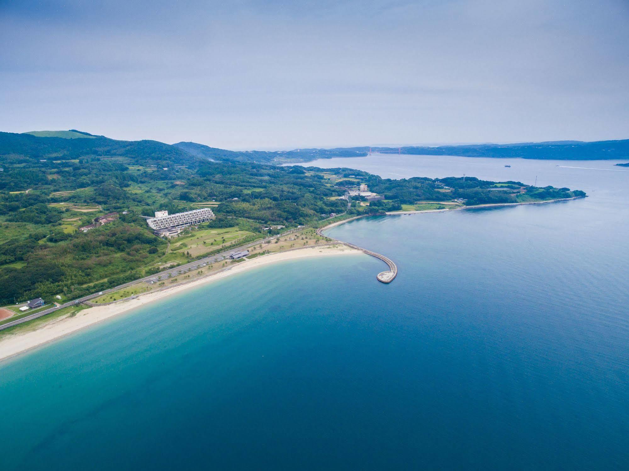 佐贺县汤快度假集团平戸千里ヶ浜温泉兰风酒店 平戸市 外观 照片
